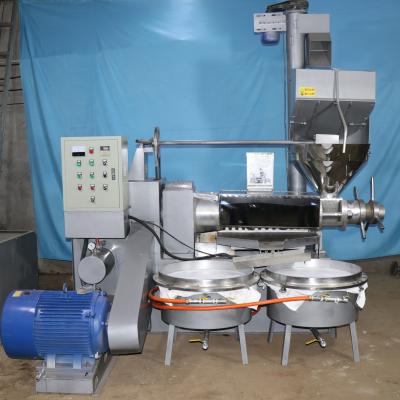 China Sunflower Screw Oil Press Machine Oil Pure And Fragrant 400-750 Kg/H for sale