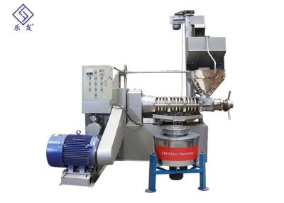 China High Oil Rate Screw Oil Press Machine Seeds Presser Smooth Gear Transmission for sale
