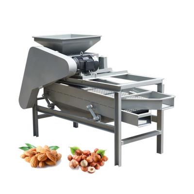 China 2.2kw Power Vibrating Screen Machine Nut Shelling Machine ISO Certification for sale