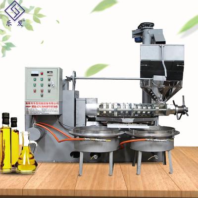 China Stable Performance Cold Press Oil Extractor / Sesame Oil Press Machine 1800 Kg Weight for sale