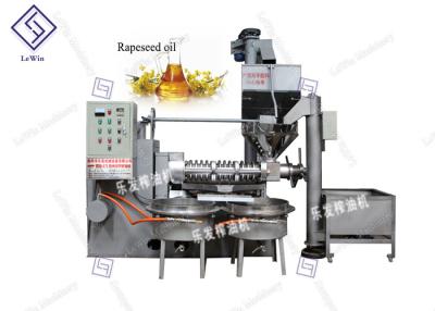 China High Oil Rate Screw Oil Making Machine Peanut Oil Machine 300 - 600kg/H Capacity for sale
