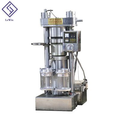 China Hydraulic Industrial Oil Press Machine Mini Cold Oil Press For Cooking Oil for sale