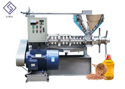 China 380V Voltage Nut Screw Oil Press Machine Groundnut Oil Extraction Machine for sale