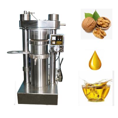 China Cold Press 16kg/Batch Hydraulic Oil Press Machine Macadamia Oil Extraction Machine for sale