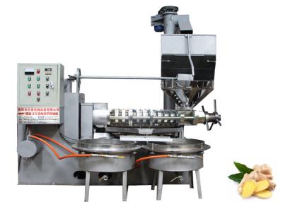 China Edible Oil Industrial Oil Press Machine Screw Oil Press Machine 180 - 300 Kg/H Capacity for sale