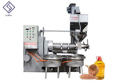 China Aceite de cacahuete industrial de la máquina de la prensa de aceite de la operación fácil que hace la máquina en venta