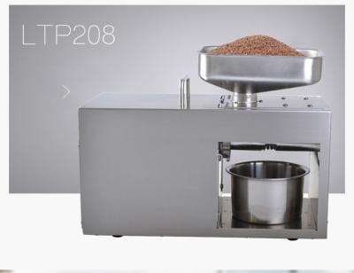 China 220V Home Oil Press Machine 610W Power For Making Camellia Peanut Oil for sale