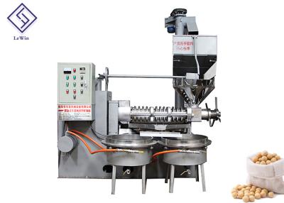 Chine Nourriture de fabrication à vis de soja vitesse de presse-fruits de t/mn de la machine d'huile de table 60 - 100 à vendre