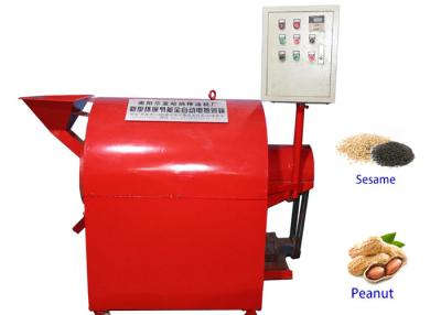 中国 横のシリンダー構造ピーナツ焙焼機械380Vセービング エネルギー ロースター装置 販売のため