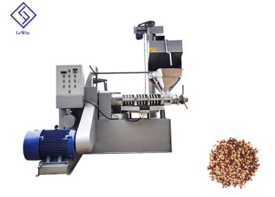 China Cold / Hot Press Screw Oil Press Machine Automatic Control With Vacuum Filtration for sale