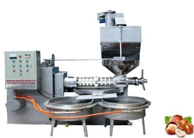 China Velocidad portátil del exprimidor de la RPM de la máquina 60 - 100 de la prensa de aceite de girasol de la máquina de la prensa de aceite del tornillo en venta