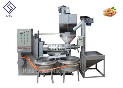 China Maquinaria fácil de la extracción de aceite de la soja de la máquina de la prensa de aceite del tornillo de la operación en venta