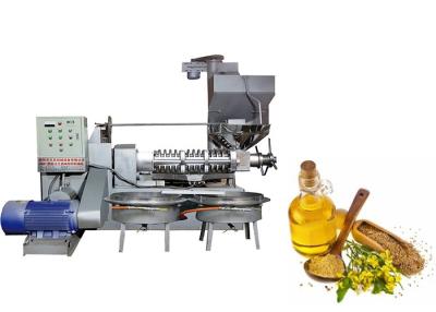 China Commercial Screw Camellia Oil Extraction Machine 2.2 KW Vacuum Power 1900KG Weight Industrial Oil Presser for sale