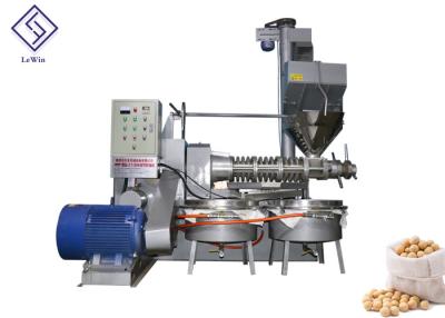 China Óleo de feijão de soja de aço inoxidável do separador da imprensa de parafuso que faz a máquina para o óleo comestível à venda