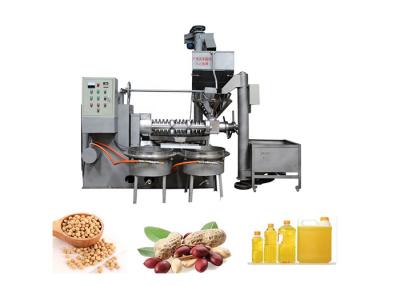 China Stainless Steel Multi Disc Screw Oil Press Machine 2.2kw Power Cold Hot Pressing for sale