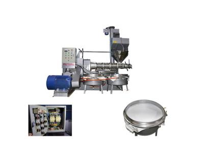 China Máquina de la prensa de aceite del tornillo del doble del aceite de mesa de la haba de la soja con la operación fácil en venta