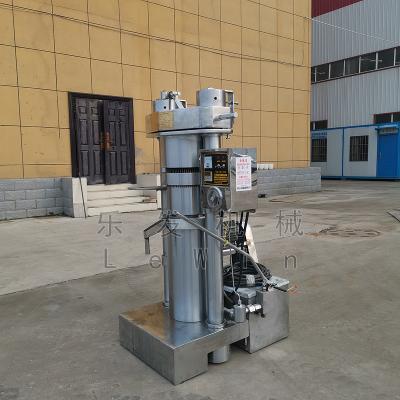 China 50 Kg/H Small Oil Plant Hydrauic Hot Cold Oil Expeller for sale