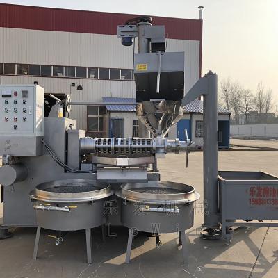 China máquina equipada da imprensa de óleo do coco do sistema do filtro de vácuo da imprensa de óleo do girassol 15kw à venda