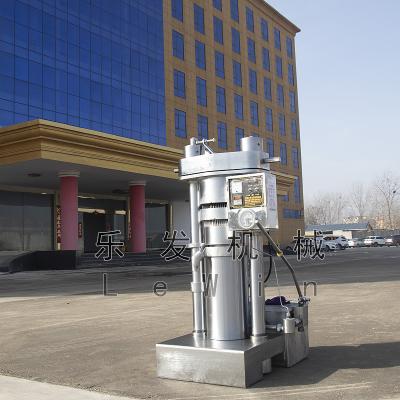China Hydraulic Series Cold Oil Press Machine 30 Kg/H Oil Milling Machine for sale