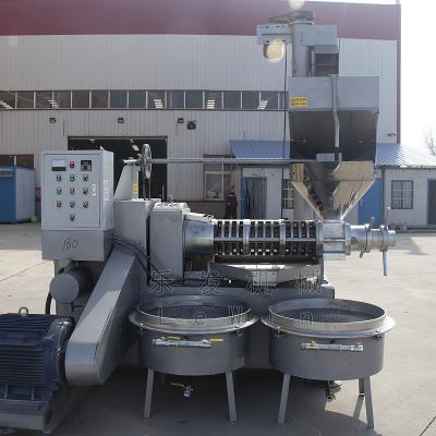 China Expulsor frío del aceite de la prensa de tornillo de la máquina de la prensa de aceite del tornillo del cacahuete en venta