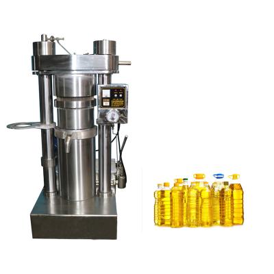 China Cold Hydraulic 60Mpa Oil Press Machine 220V For Rice Bran Oil for sale