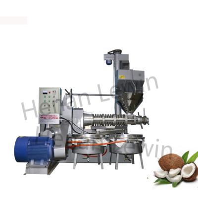 China filtro caliente y frío de la copra de la máquina de la prensa de aceite de coco de la prensa de la máquina del vacío de aceite en venta