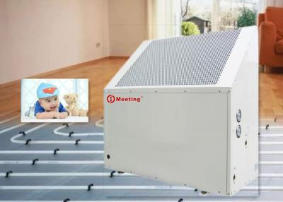 China 12KW 40Db Air Source Heat Pump Water Heater Connect With Floor Heating Mat Hydropower Separation Safe for sale