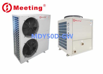 China Meeting Side-blown/top-blown High temperature swimming pool heat pump for pool heating up to 55C for sale