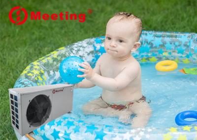 China Meeting R32 220V 380V 50Hz SPA fast heating systems inflatable swimming pool mini compact heat pump CE for sale