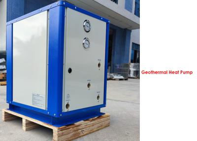 China Auto defrosting geothermal cooling and heating heat pump water heater 14 kw for sale
