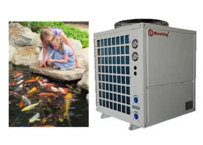 China 38 degree  28kw Fish Pond Heater Air To Water Heat Pump for sale