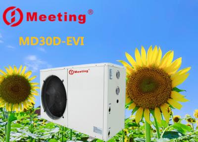 China EVI Residential Low Temperature Hot Water System 12KW Air Source Water Heat Pump for sale
