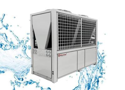 China sistema de la pompa de calor de la fuente de aire 72kw para la agua caliente del hotel comercial en venta