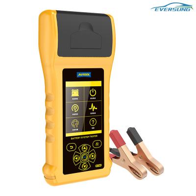 China Color Screen BT760 Car Diagnostic Tester 6-32V automotive battery tester with printer for sale