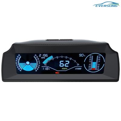 China Multifunctional Car Diagnostic Tester GPS/OBD2 Speed PMH KMH Vehicle Inclinometer for sale