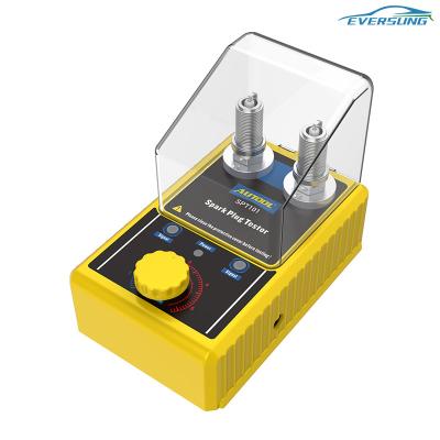 China Probador de diagnóstico de coche de bujía 110V 220V con detector de doble orificio ajustable automático en venta