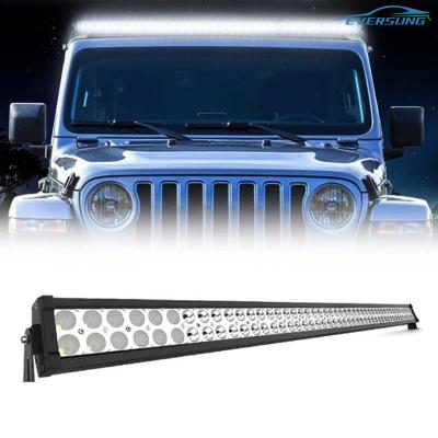China 6000K White Car Spares Parts 30000 Lumens IP67 52 Inch Light Bar For Jeep Wrangler for sale