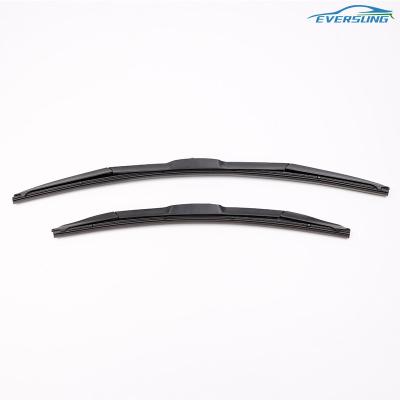 China Boneless Car Windscreen Wiper Blades 24 inch Unique U/J Type Wiper Arm for sale