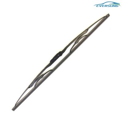 China 1mm Metal Frame Bone Rubber Car Windscreen Wiper Blades 28 Inch Front for sale