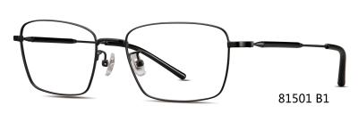 China 18MM Classical Optical Metal Eyeglasses Frames Men Square for sale