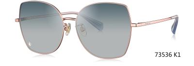 China PARIM Quality PA UV400 Protection Mirror Lenses Fullrim Metal Alloy Women Cat Eye Sunglasses #73536 K1/K2/K3 à venda