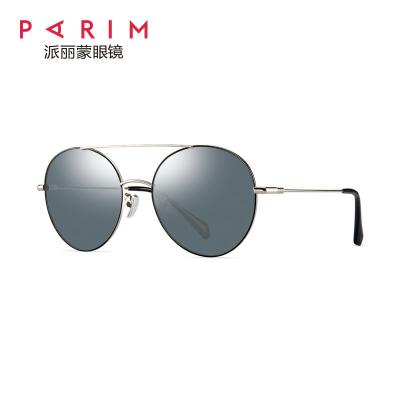China Grey Blue Gold Designer Polarized Sunglasses , Metal Polarized Sunglasses Durable for sale