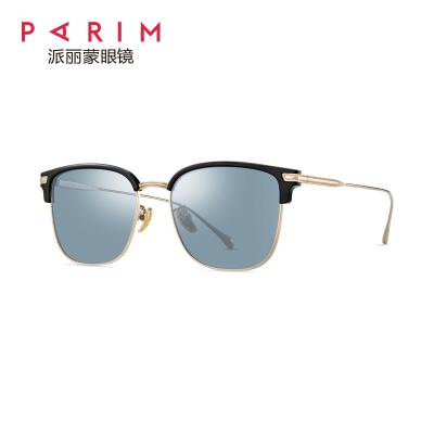 China Half Frame Parim Polarized Sunglasses Unisex Metal PEI Mixture Optional Size for sale