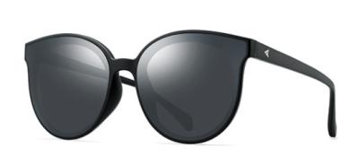 China Parim Ladies Polarized Sunglasses , Black Blue Pink Lens Women Plastic Frames for sale