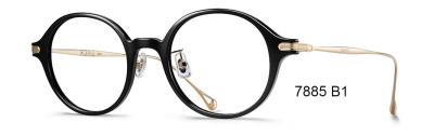 China Big Round Eye Plastic Prescription Glasses / Flexible Super Light Eyeglass Frames for sale
