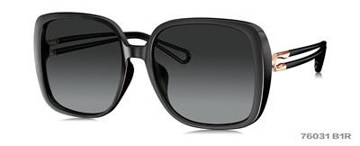 China Plastic Frame Women'S Non Polarized Sunglasses Black Red Lens Size 59 17 for sale