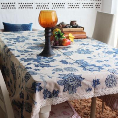 Китай Вышитая ткань драпирования холста 70×34 хлопок текстильных тканей дома 291gsm продается