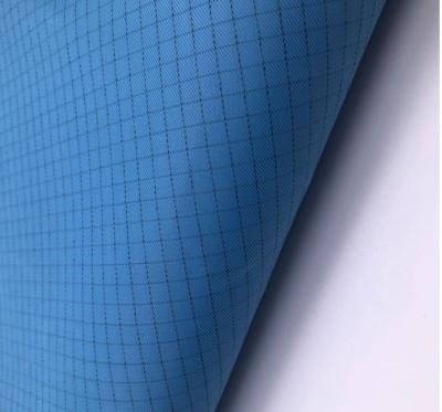 Chine Fil carbone tissu statique matériel du polyester 115G d'habillement d'ESD l'anti à vendre
