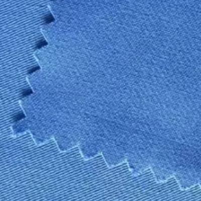 China Stiff Elastic Anti Static Fabric 110g/M TC Cloth Material Plain Weave Air Permeability for sale