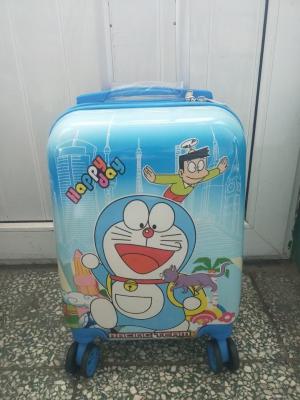 China Hard Shell Kids Cartoon Luggage School Bag 18 Inch For Travel for sale